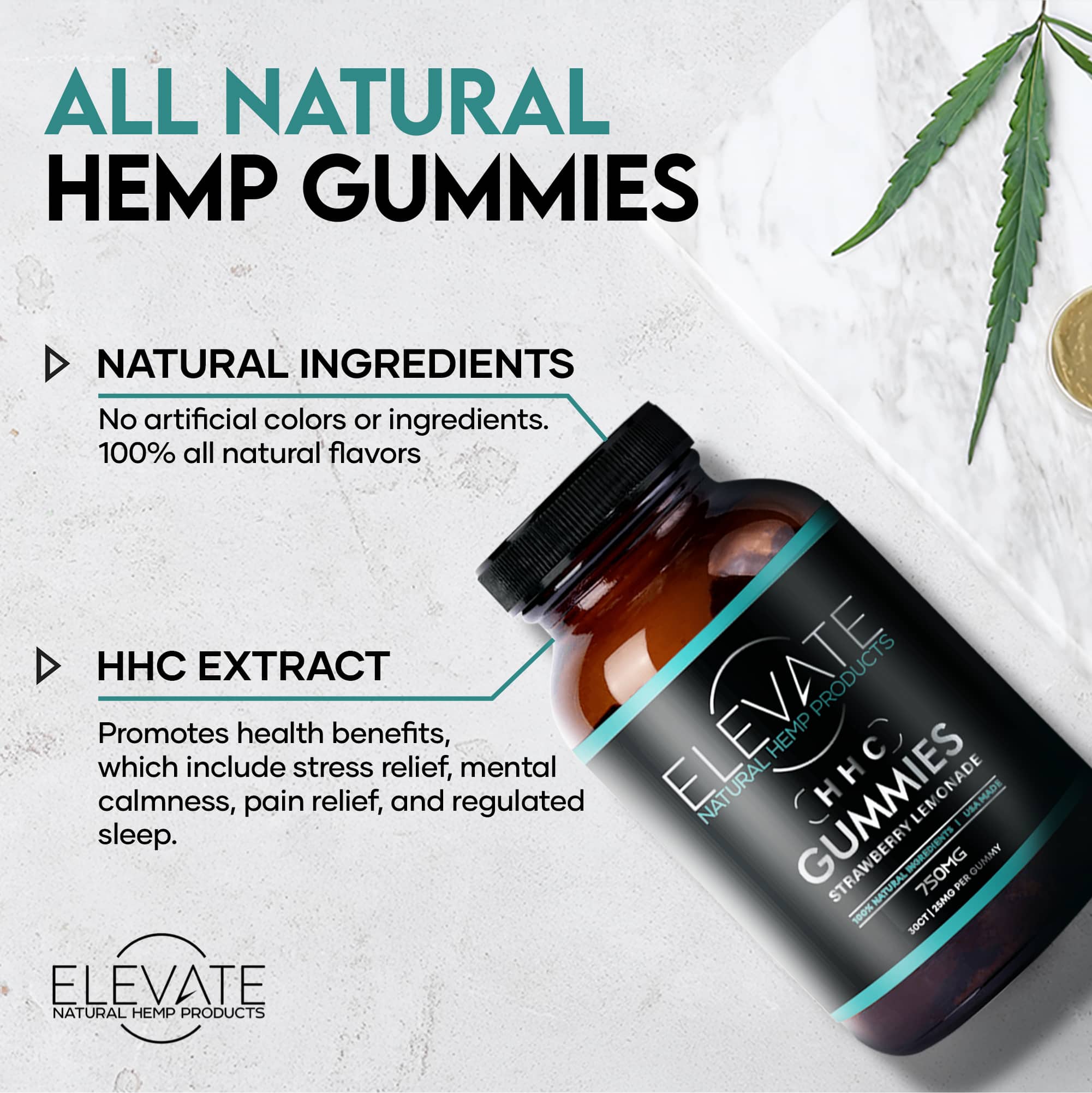 HHC + D10 + THCp + THCh Gummies - Image 4